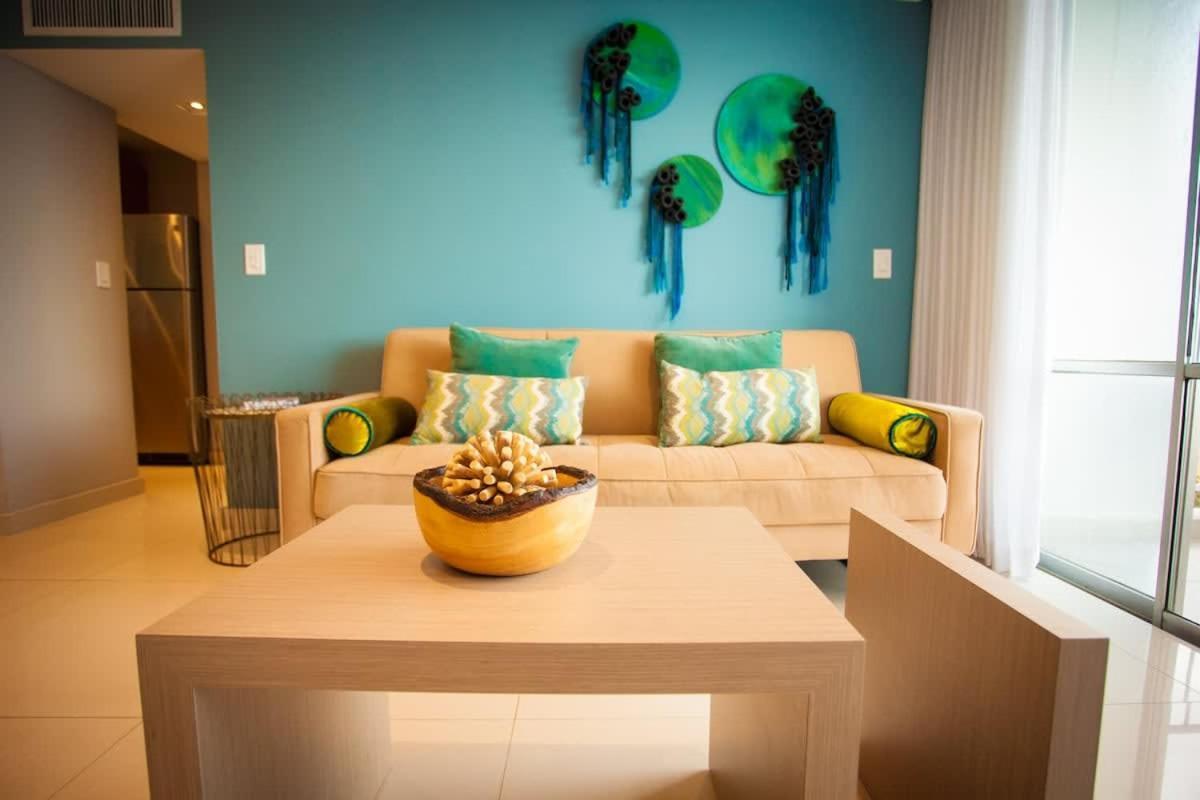 2Br Gem Ocean Front Building Isla Verde Beach San Juan Kültér fotó