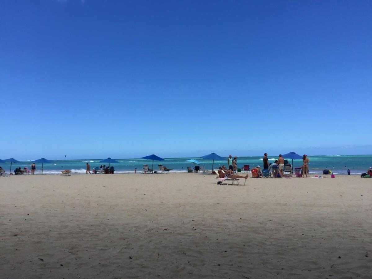 2Br Gem Ocean Front Building Isla Verde Beach San Juan Kültér fotó